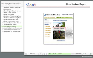 Google Website Optimizer Demo