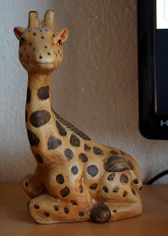 Schreibtisch-Giraffe