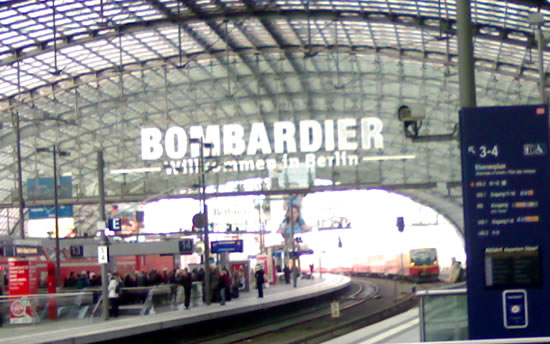 Bombardier Berlin Hauptbahnhof