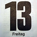 Freitag der 13 Dreizehnte