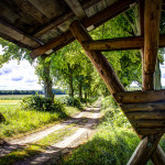 Unterstand am Feldweg