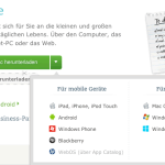 Evernote Versionen