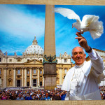 Postkarte Heiliger Vater / Papst aus Rom